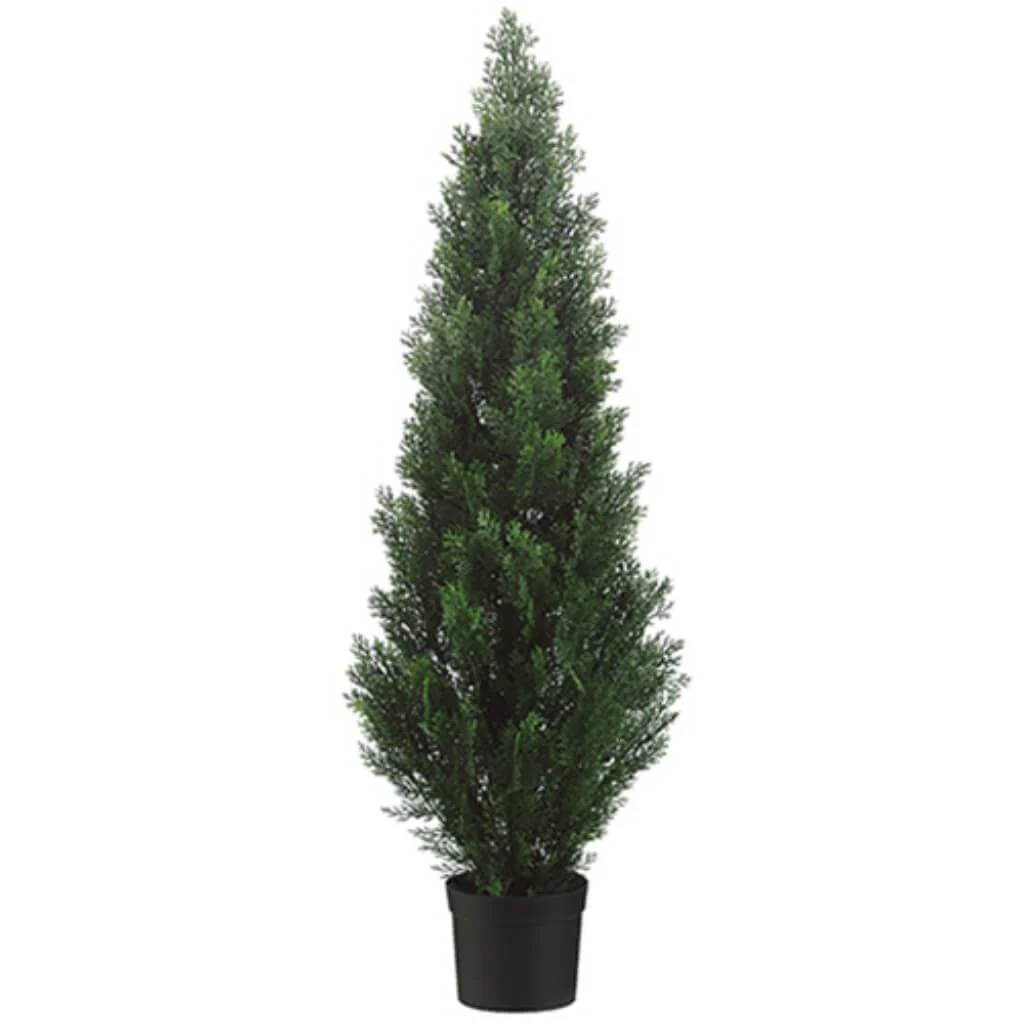 48"Cedar Topiary In Pot Gr