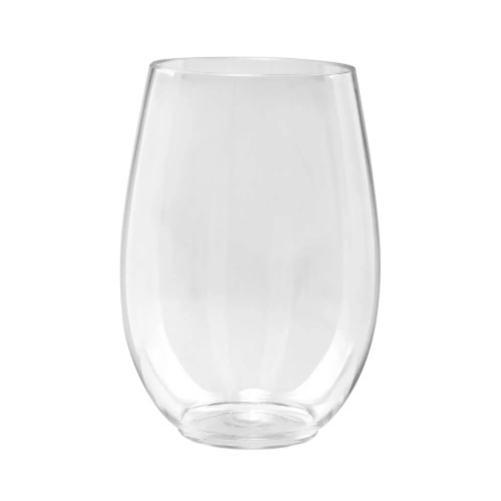 Lillian Stemless Clear Tumbler 16oz, 6ct