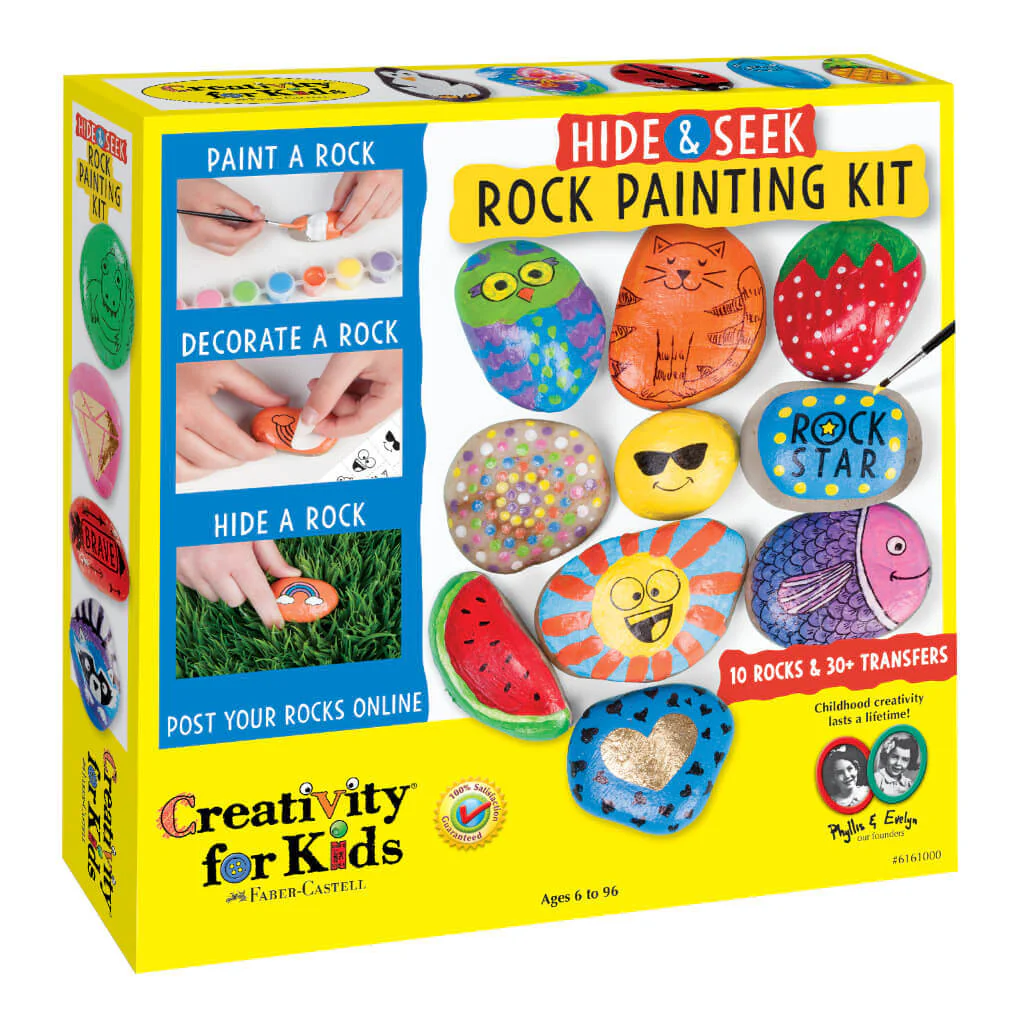 Hide & Seek Rock Painting Kit