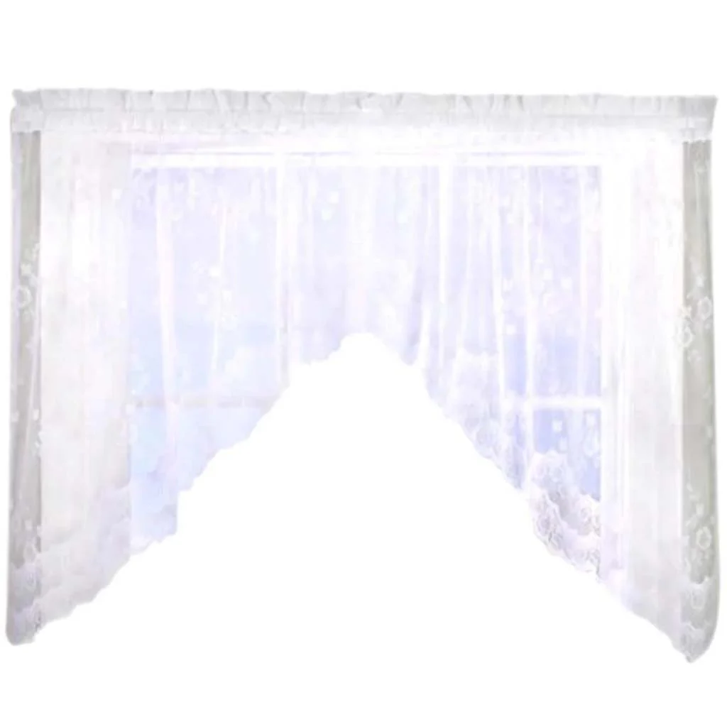 Mon Lisa Tailored Swag Curtains 72in x 32in - Image 2