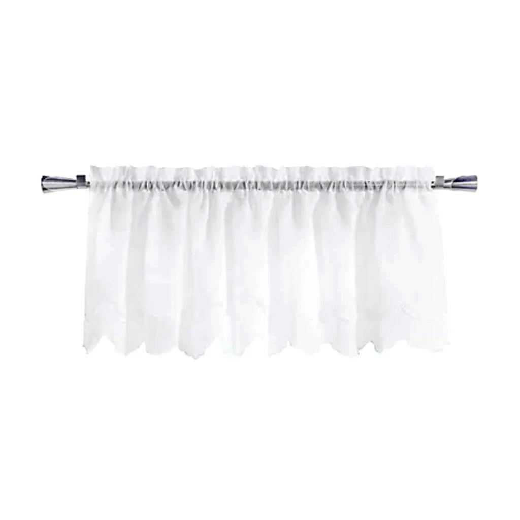 Roslyn Tailored Valance Curtains  54in x 18in - Image 2