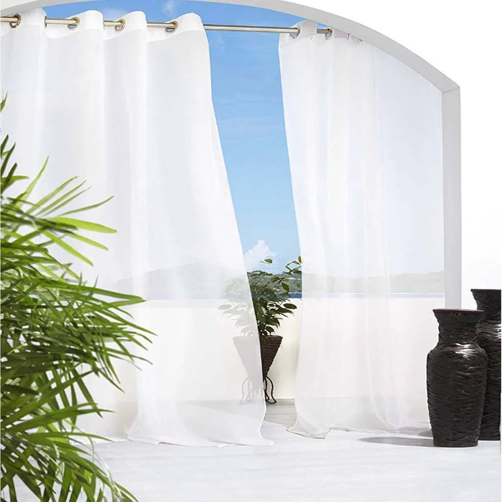 Escape Hook and Loop Tab Top Panel Curtains - Image 2