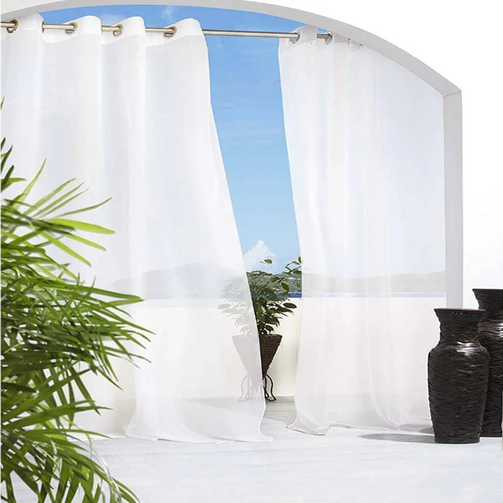 Escape Hook and Loop Tab Top Panel Curtains - Image 4