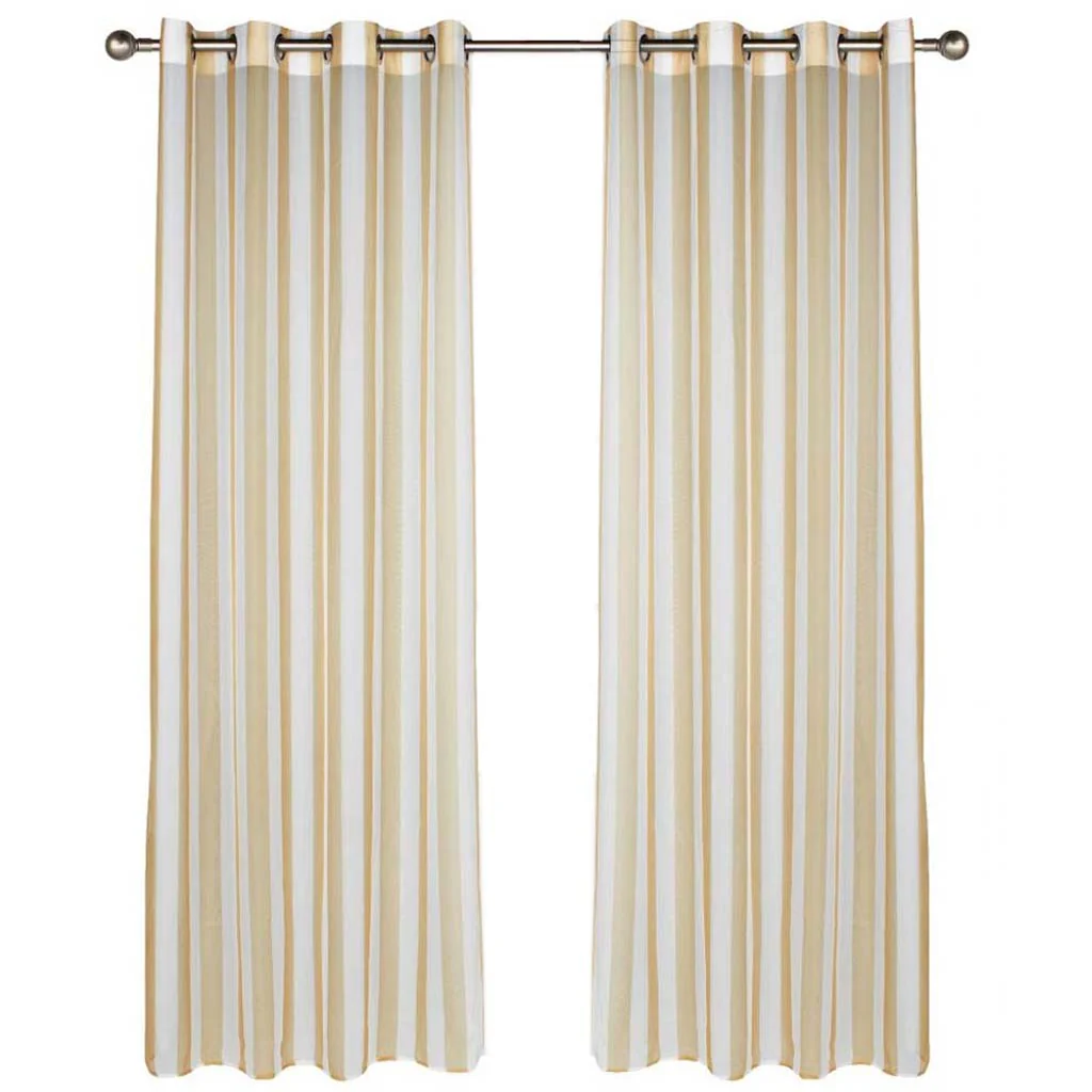 Escape Stripe Grommet Top Panel Curtains - Image 4