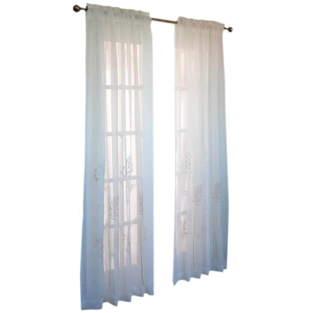 Hydrangea Pole Top Panel Curtains 54in x 84in - Image 3