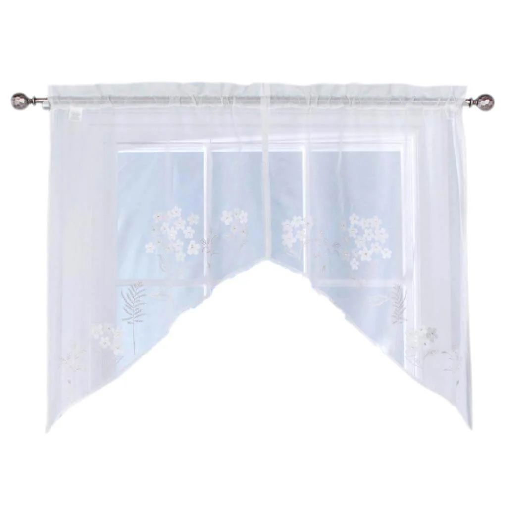 Hydrangea Tailored Valance Curtains - Image 3