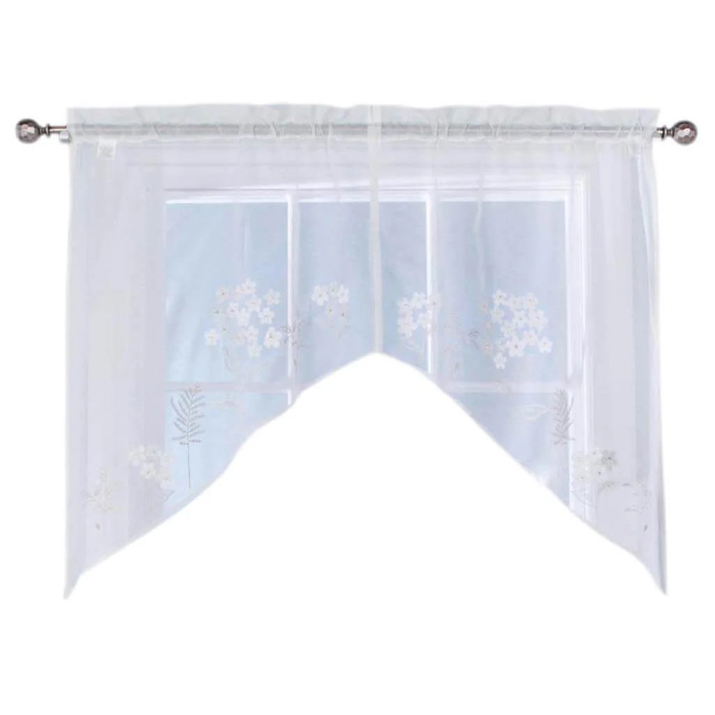 Hydrangea Tailored Valance Curtains - Image 4