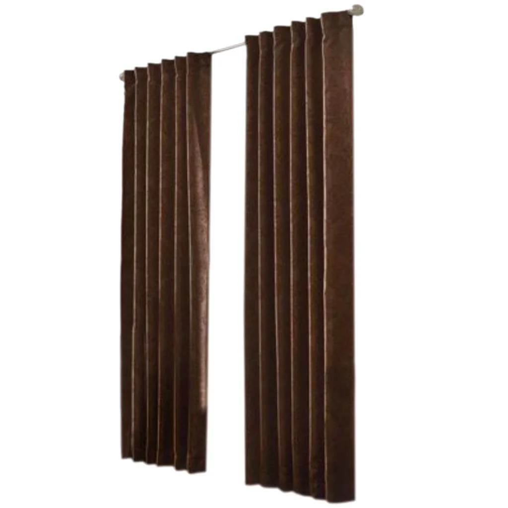 Belgique Dual Header Back Tab/ Pocket Top Panel Curtains - Image 2