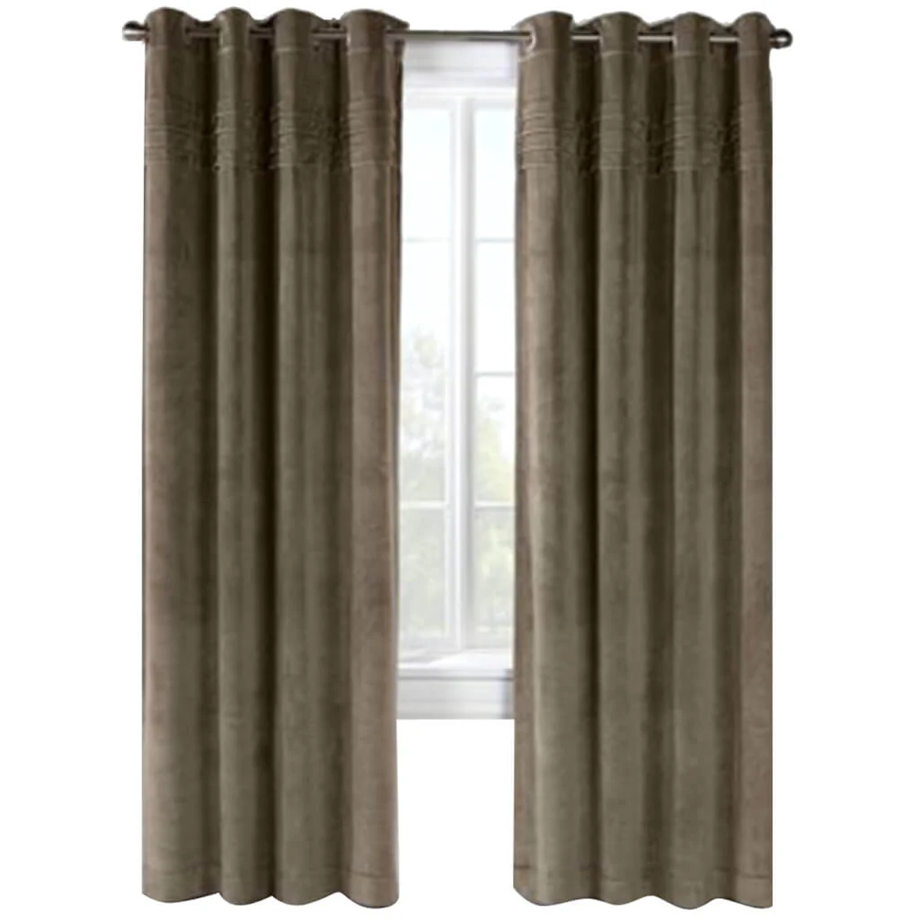 Victorian Grommet Panel Curtains 50in x 84in - Image 3