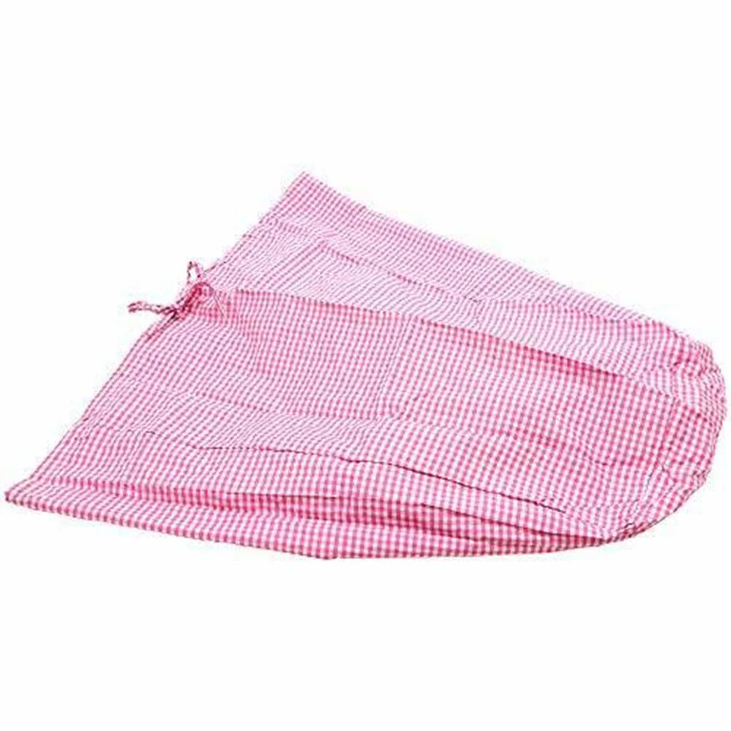 Willow Hamper Liner Rectangle, Pink