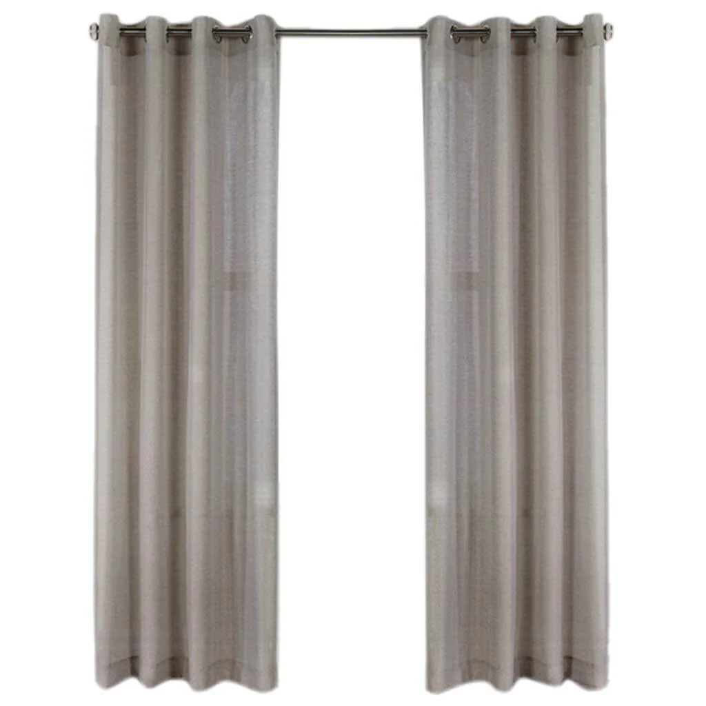 Alize Grommet Panel Curtains 52in x 84in Taupe