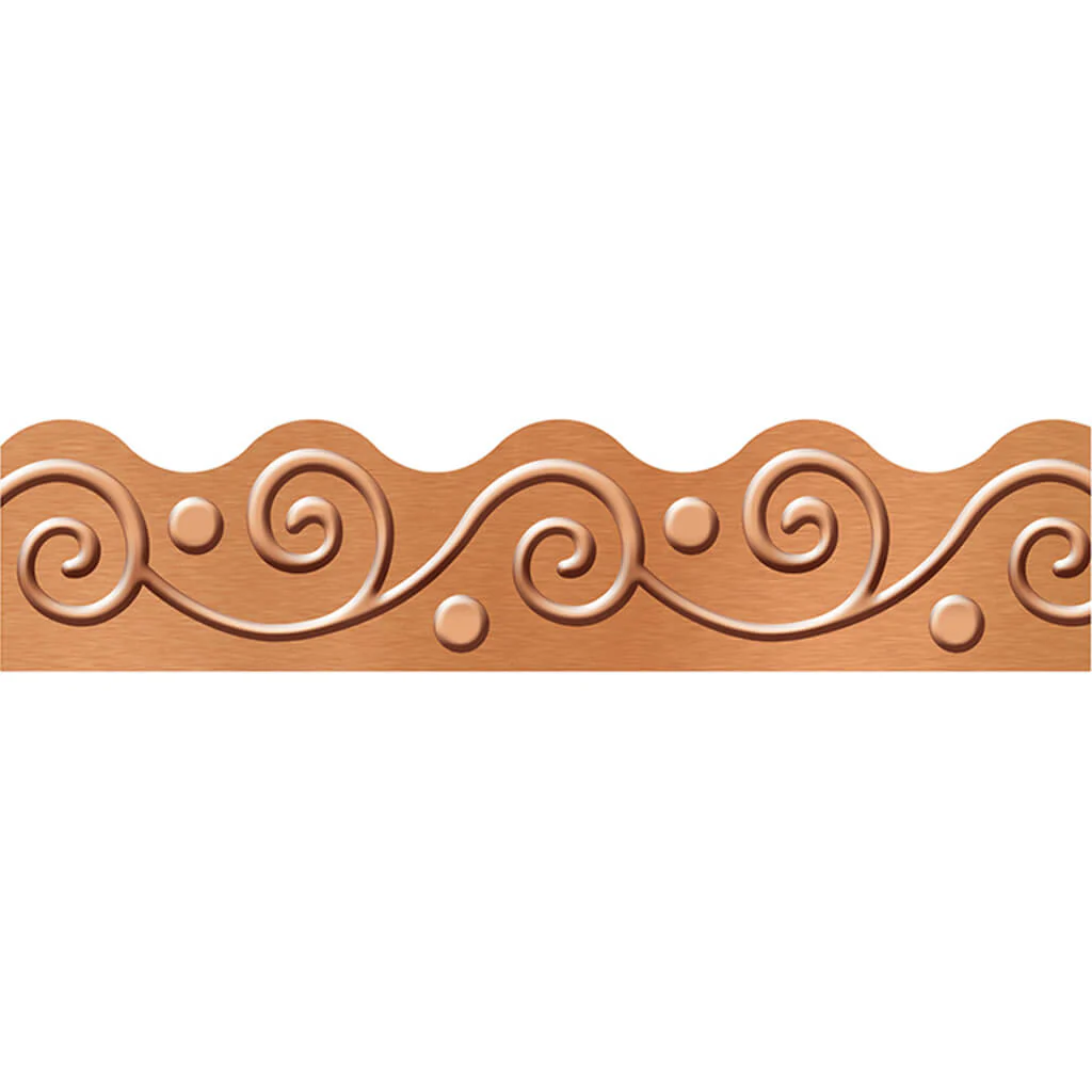 I Love Metal Copper Scrolls Terrific Trimmers