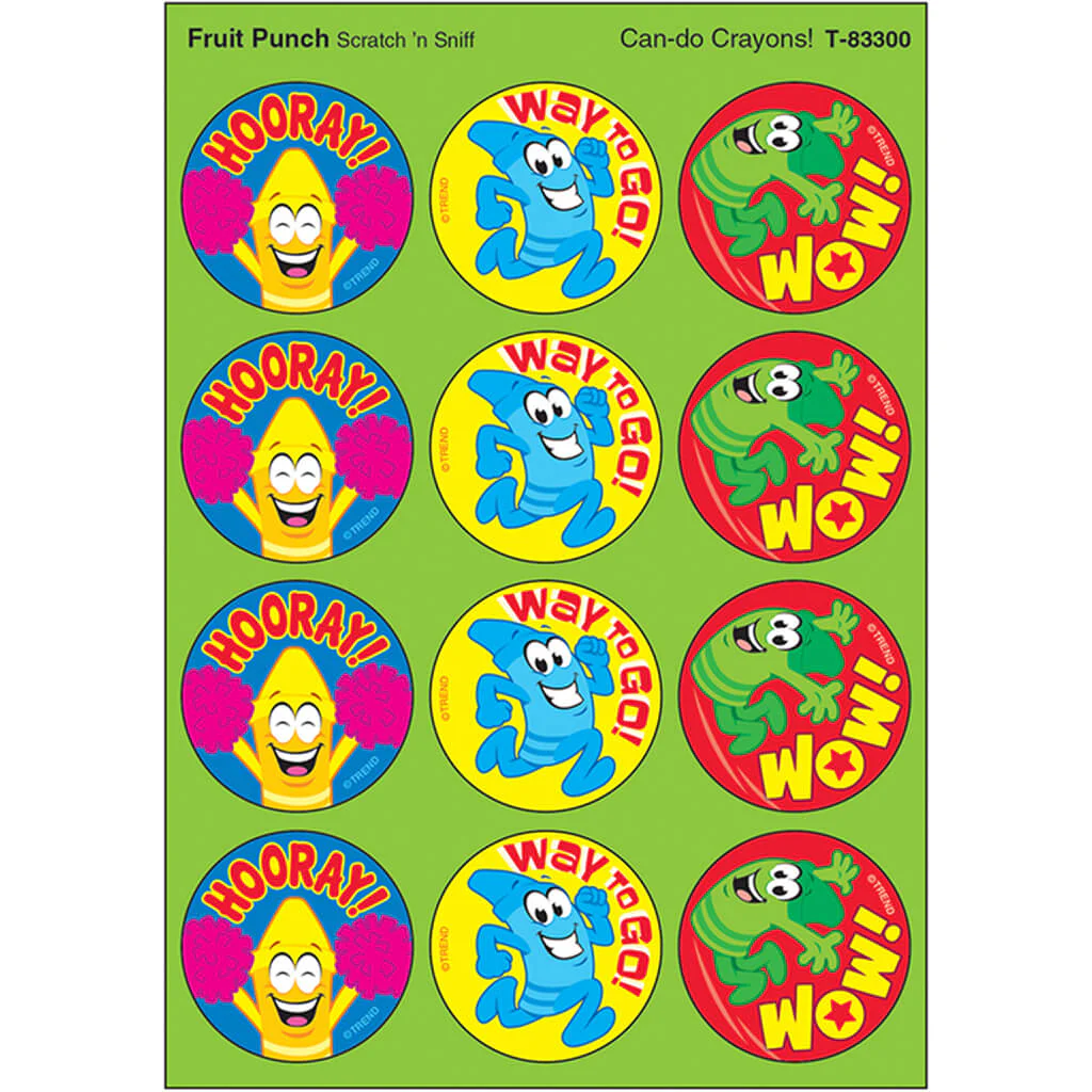 Bumper Blast, Root Beer scent Scratch 'n Sniff Stinky Stickers