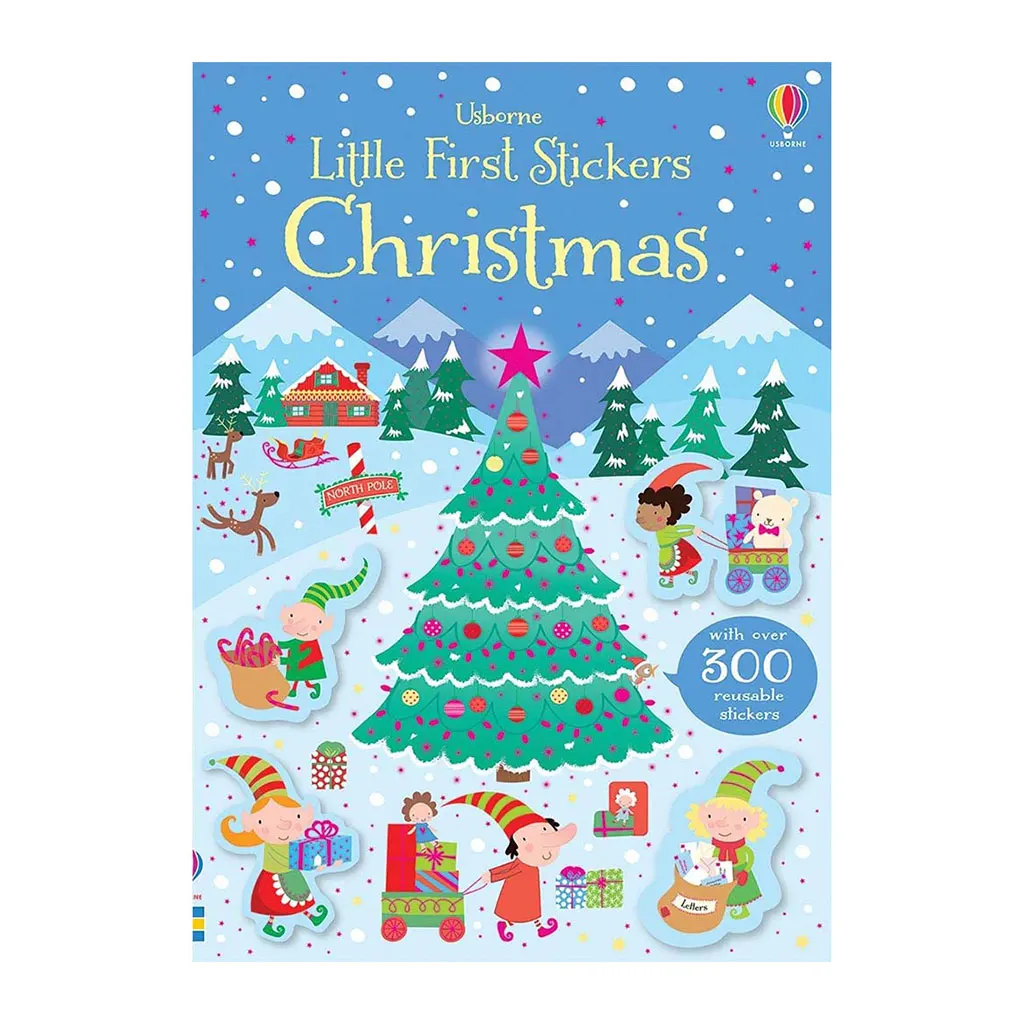 Usborne Little First Sticker Book Christmas