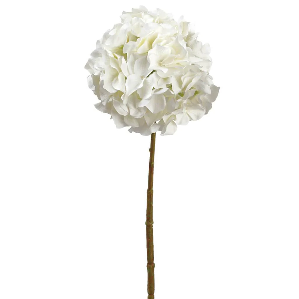 Hydrangea Spray 21in White