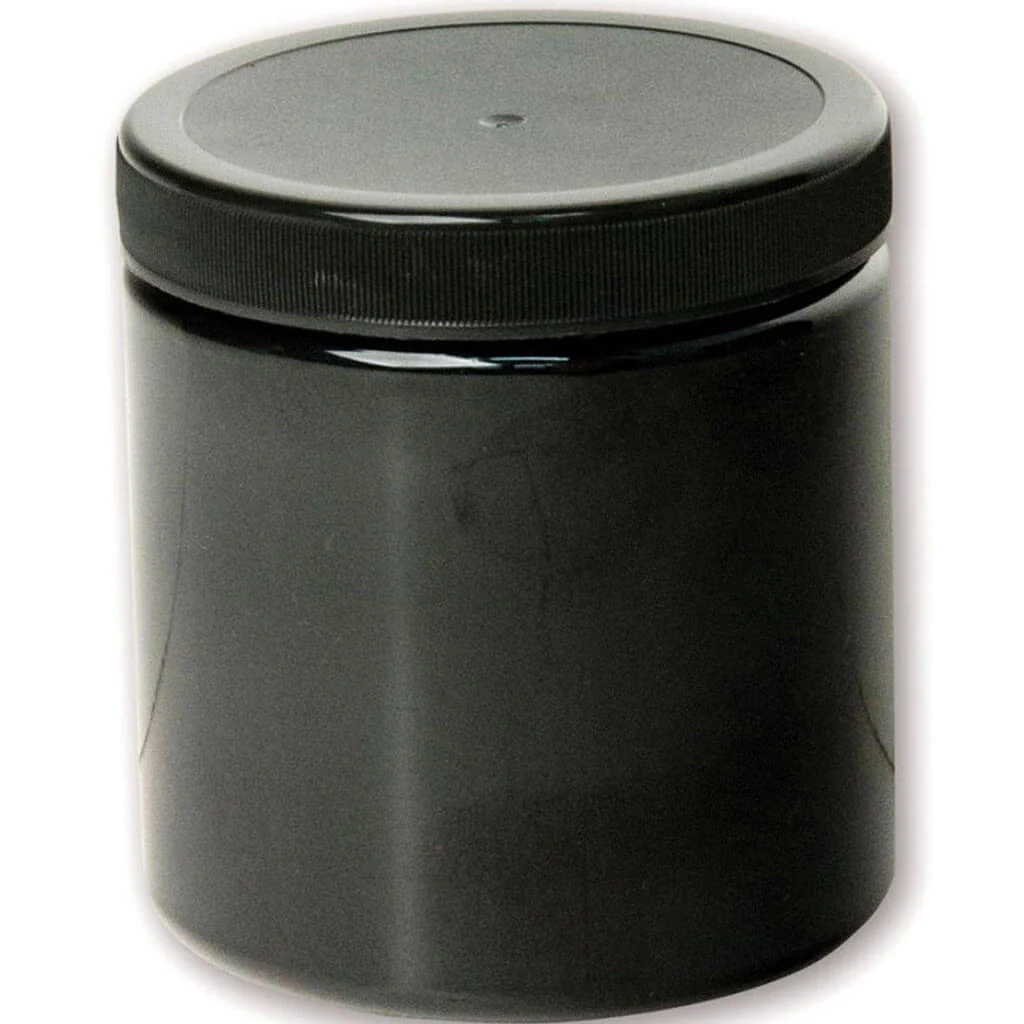 Jacquard Wide Mouth Jar with Lid, Black - Image 4