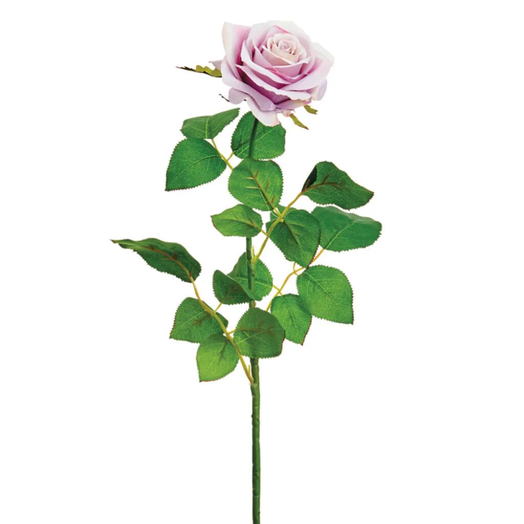 Confetti Large Rose Spray 27.5in  Amethyst