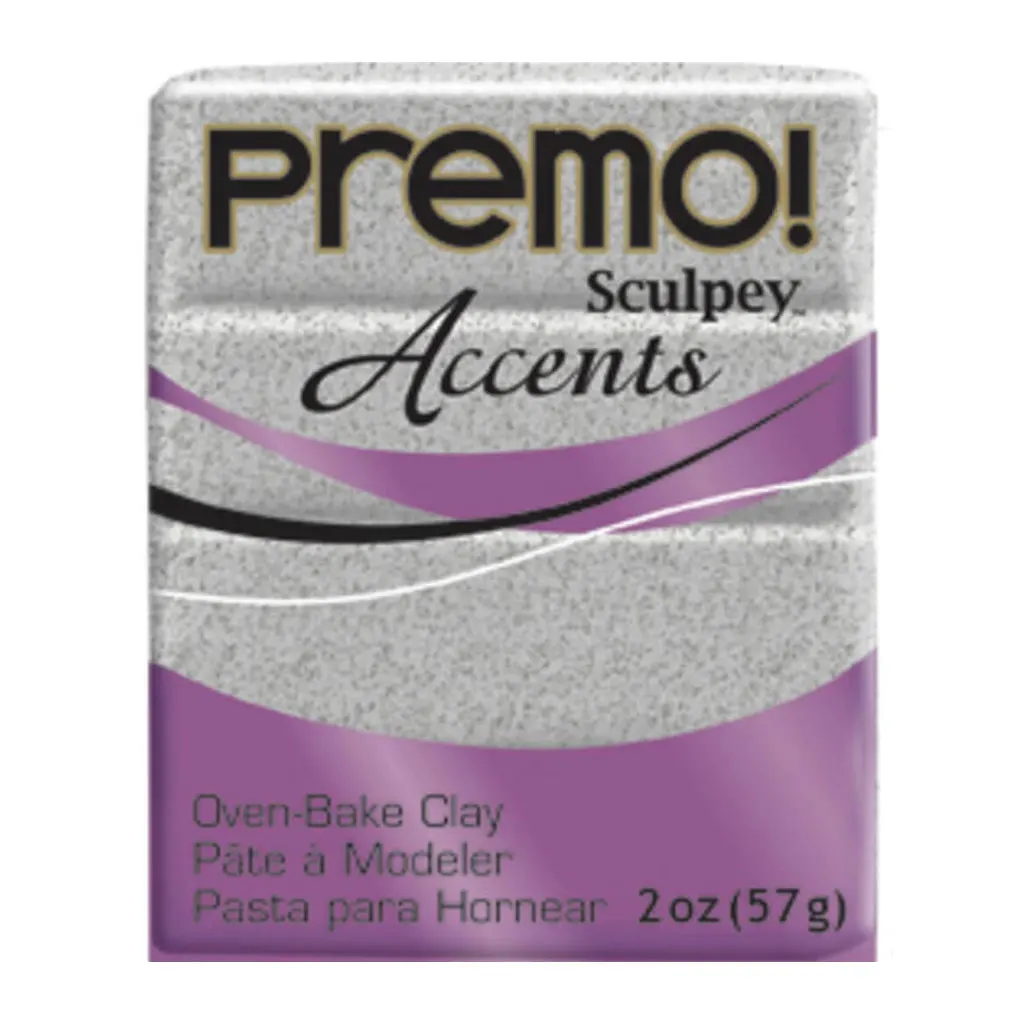 Premo Clay Gray Granite, 2oz