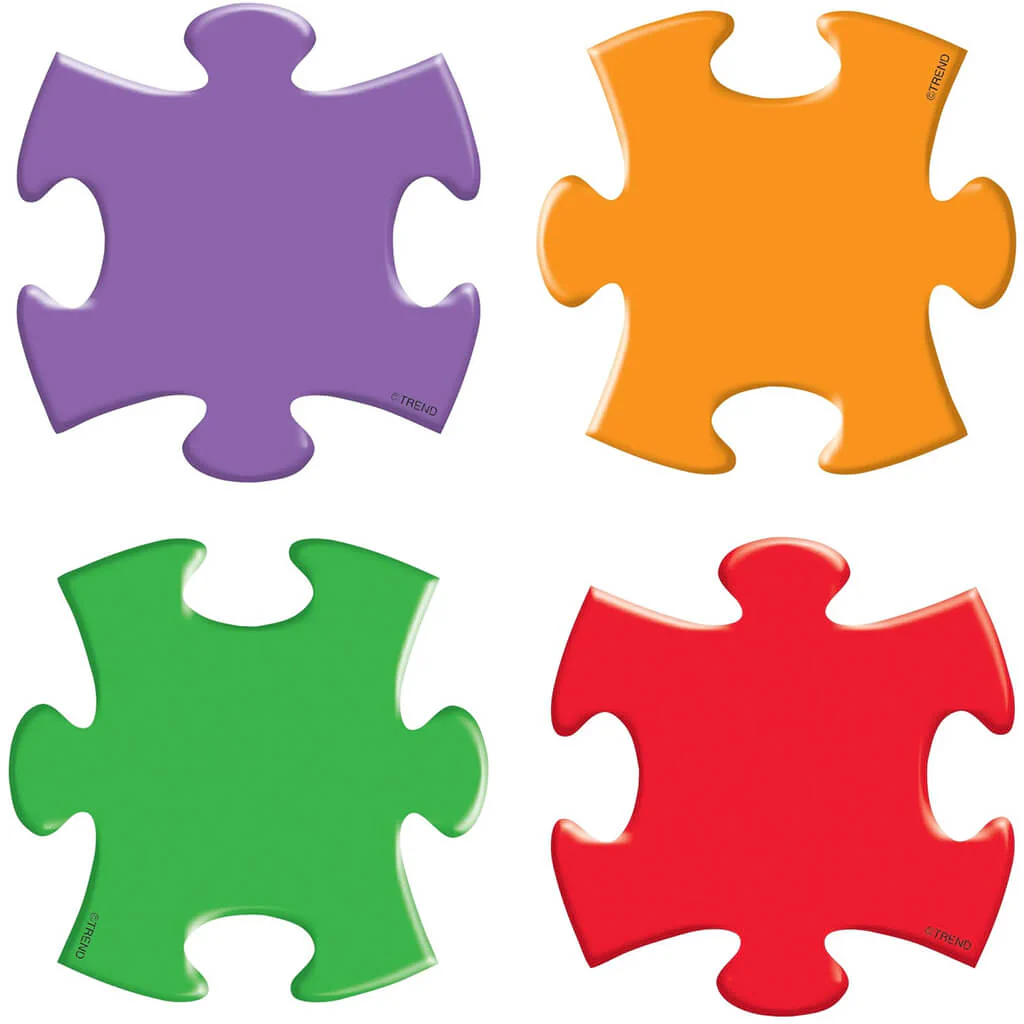 Puzzle Pieces Mini Accents Variety Pack