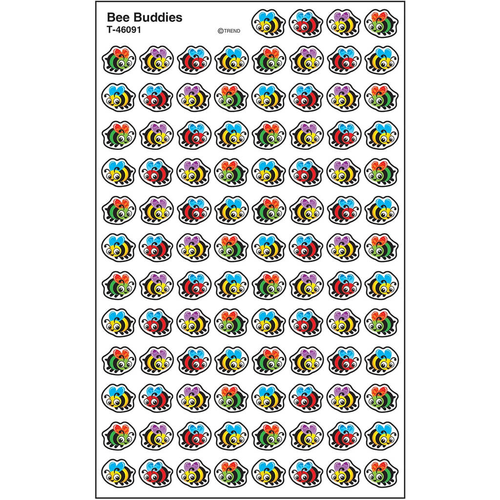 Bee Buddies superShapes Stickers