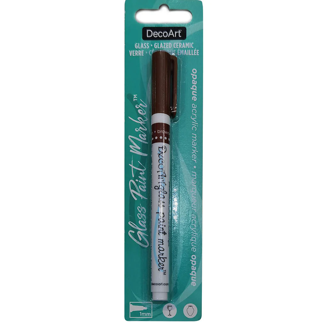 Decoart Glass Paint Marker 1mm - Image 2
