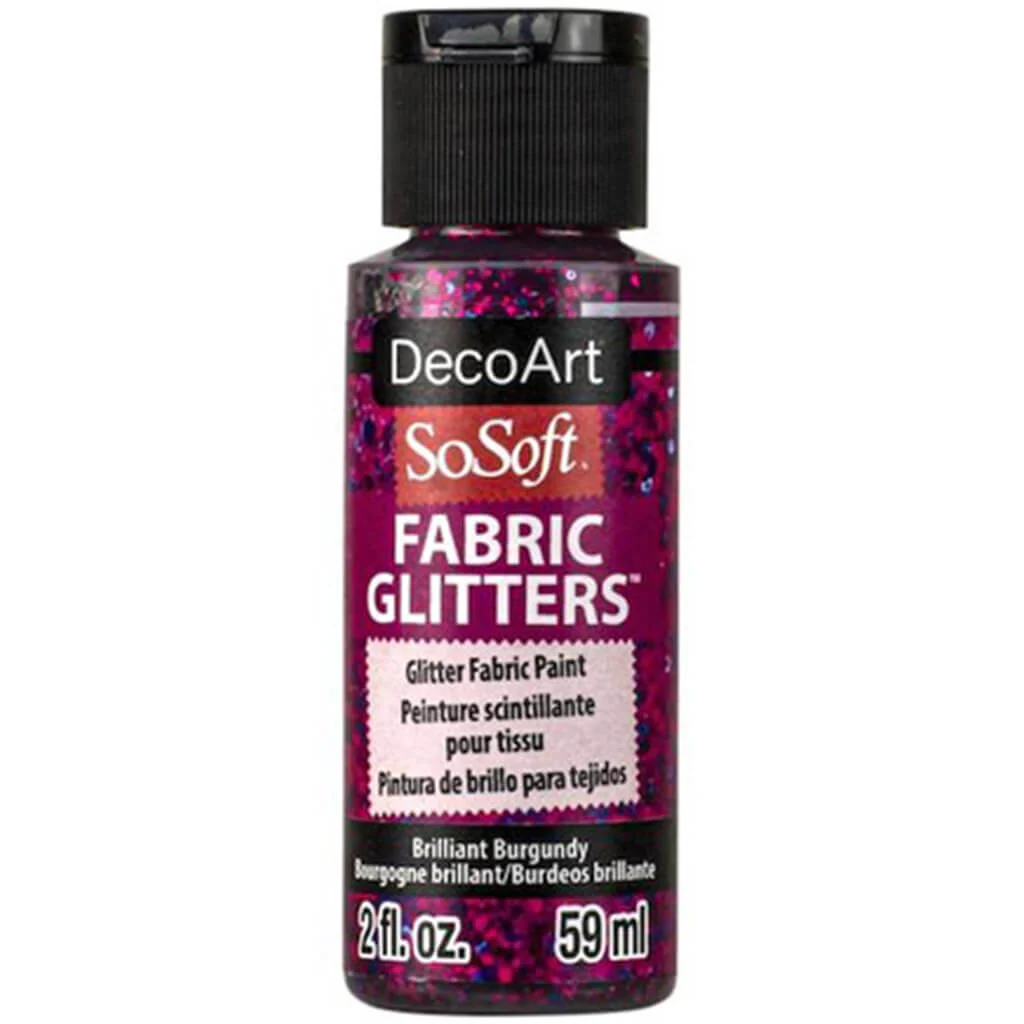 Sosoft Fabric Glitters 2oz - Image 3
