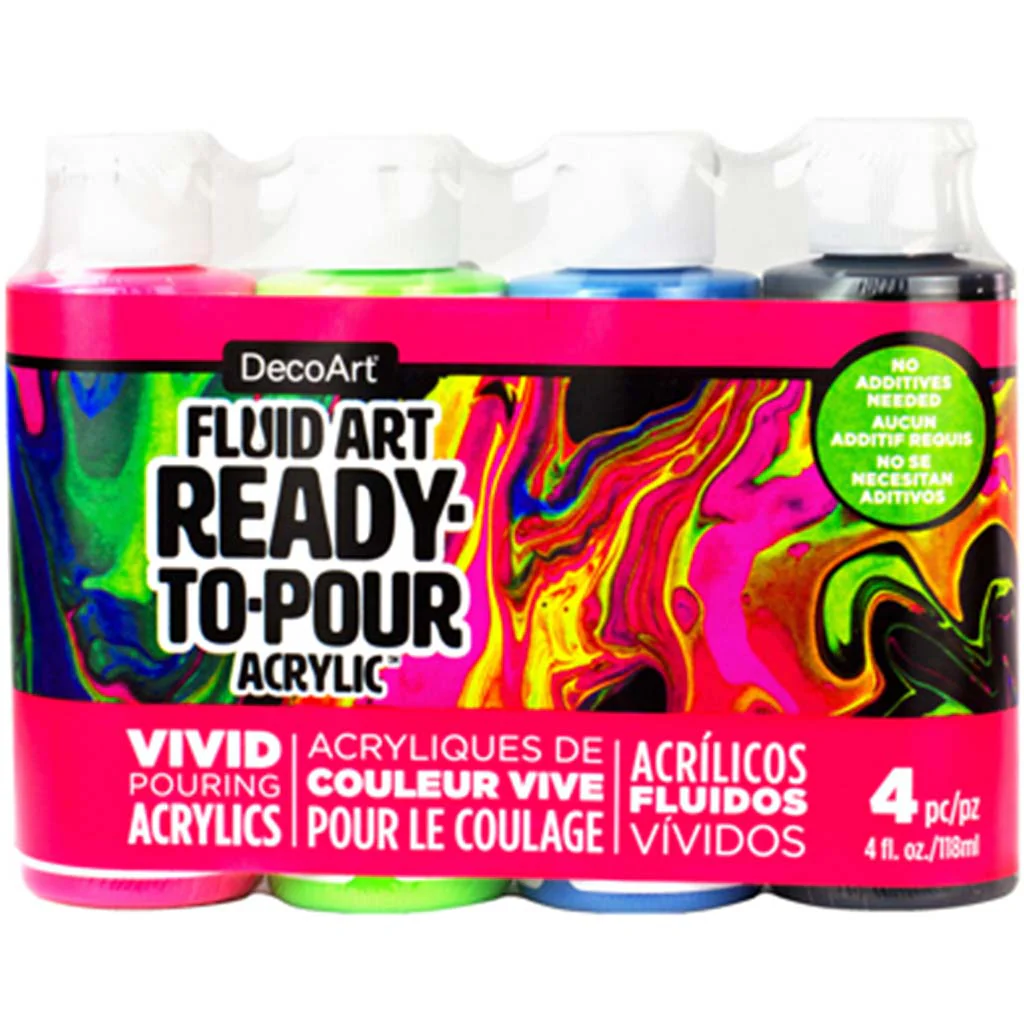 Fluidart Ready To Pour 4oz 4pc - Image 2
