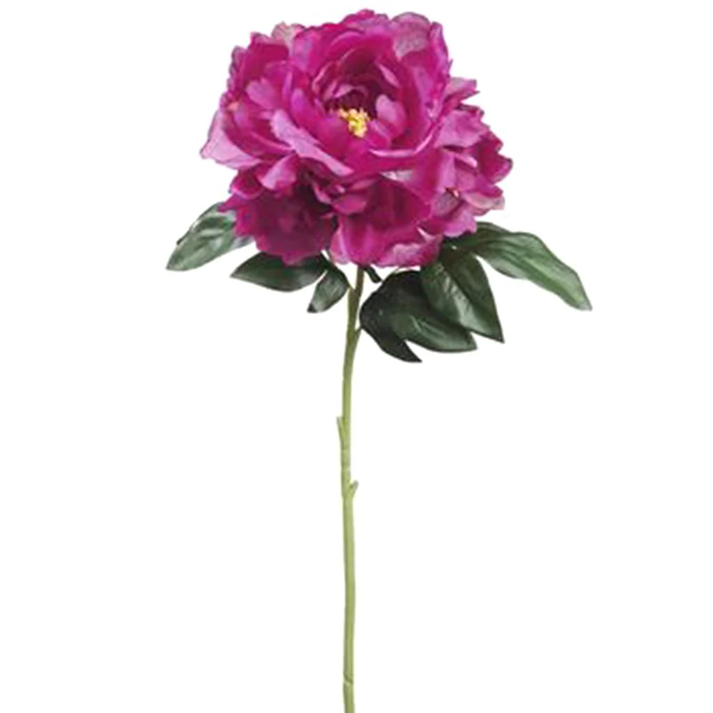 Peony Spray 30in Boysenberry
