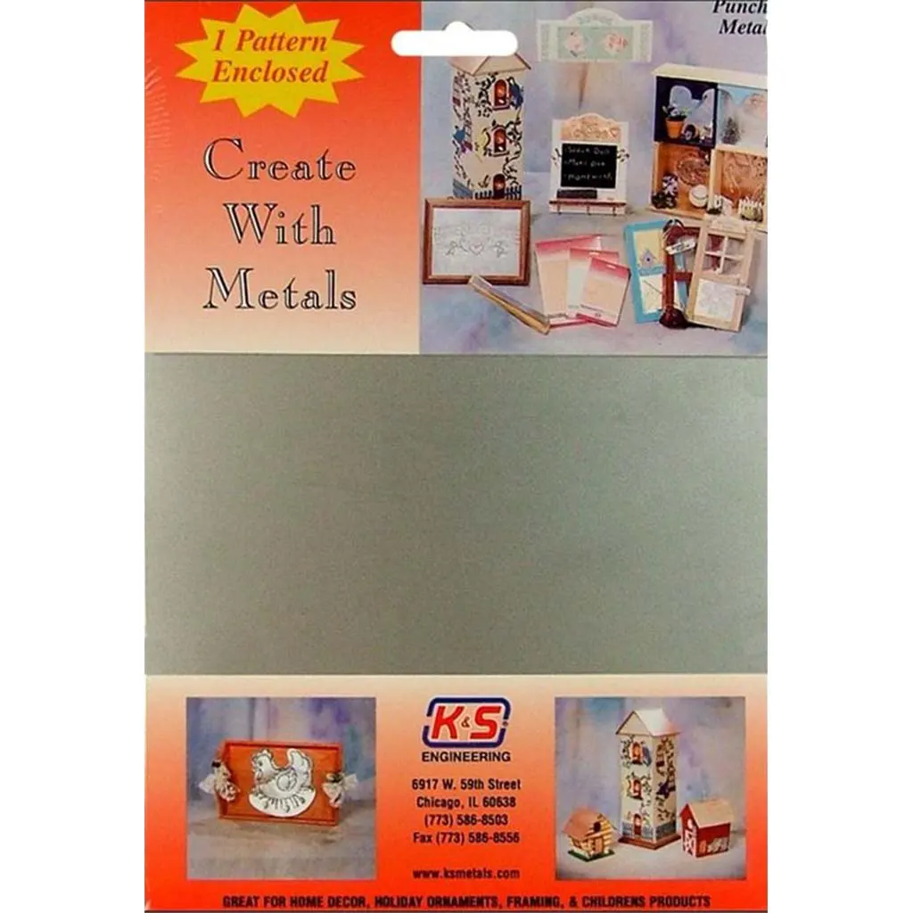 Tin Sheet 13in x 6in x 8in