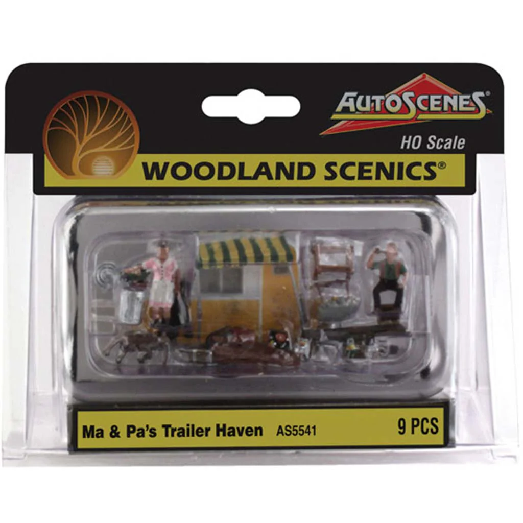 Ho Scale Ma & Pa'S Trailer Haven