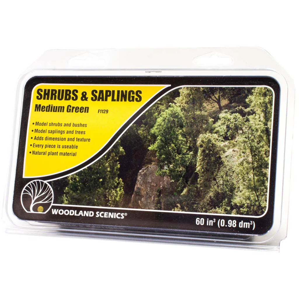 Medium Green Shrubs & Saplings