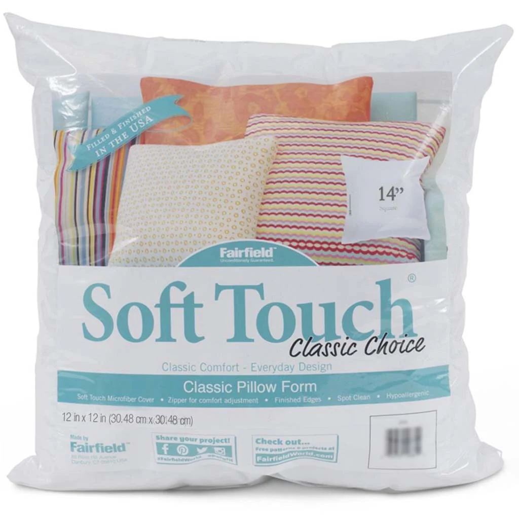 Fairfield Soft Touc Pillowform, 14in x 14in