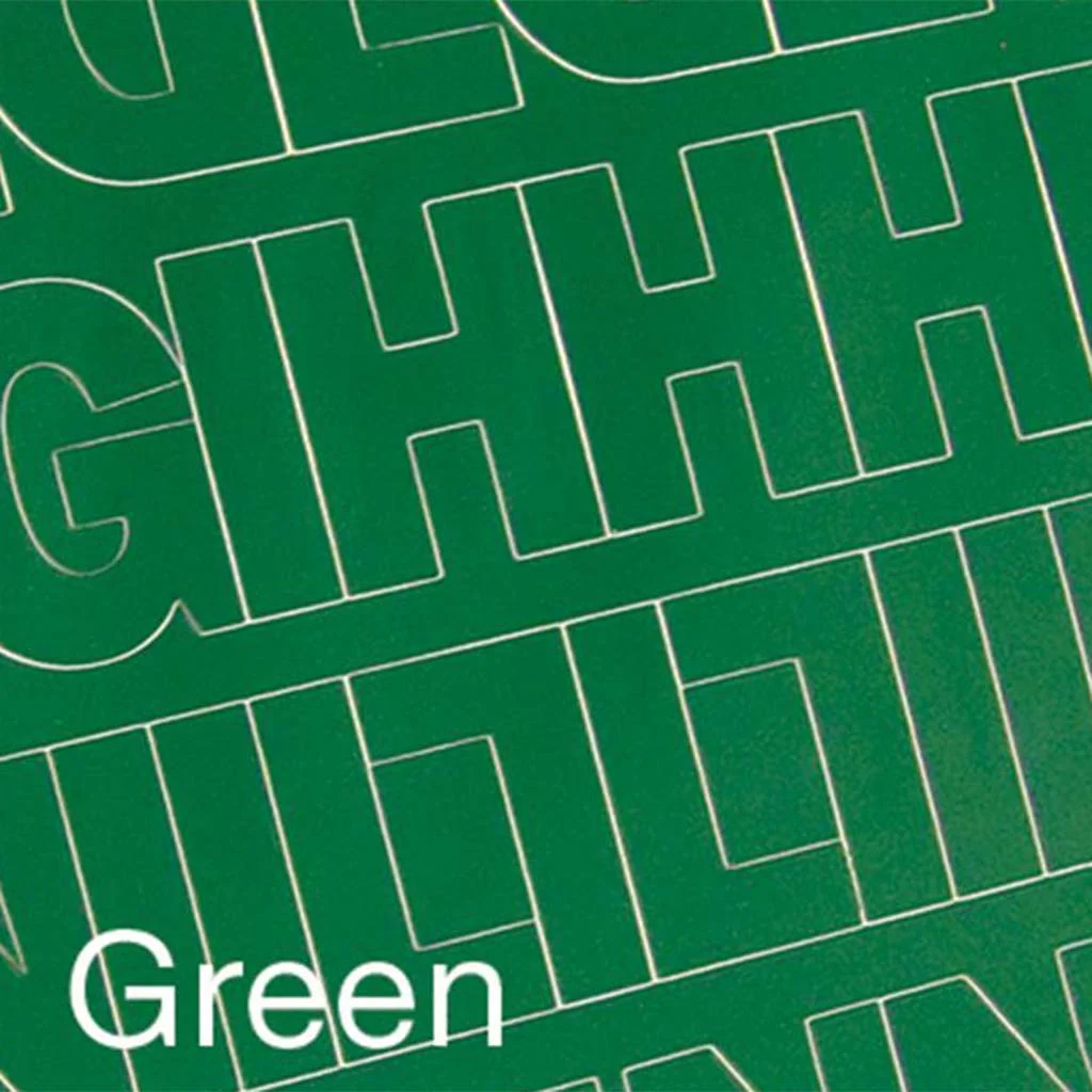 Vinyl Letters & Number Gothic/Green