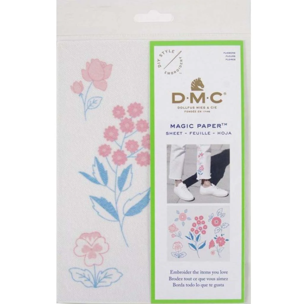 Magic Paper Embroidery Flowers