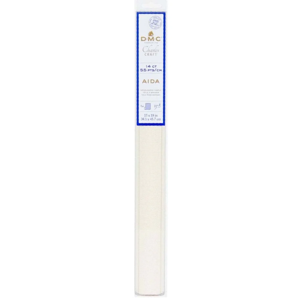 Aida 14ct 15in x 18in, Cream