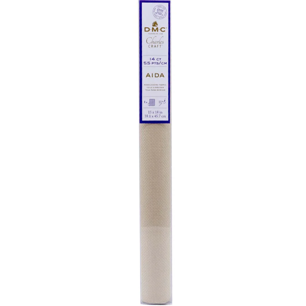 Aida 14ct 15in x 18in, Light Beige