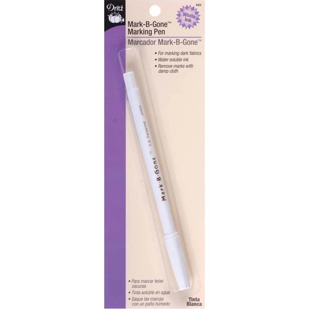 Mark B Gone Marking Pen White