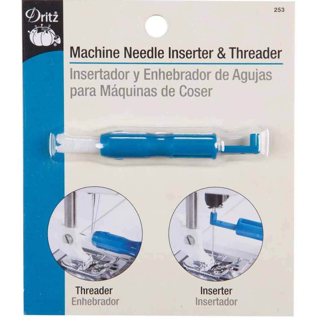 Machine Needle Inserter And Threader