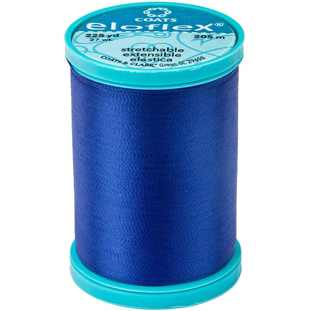 Eloflex Stretch Thread 225yd, Yale Blue