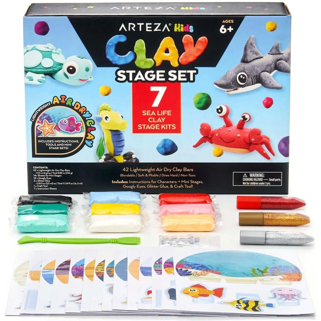 Clay Kit Sea Life