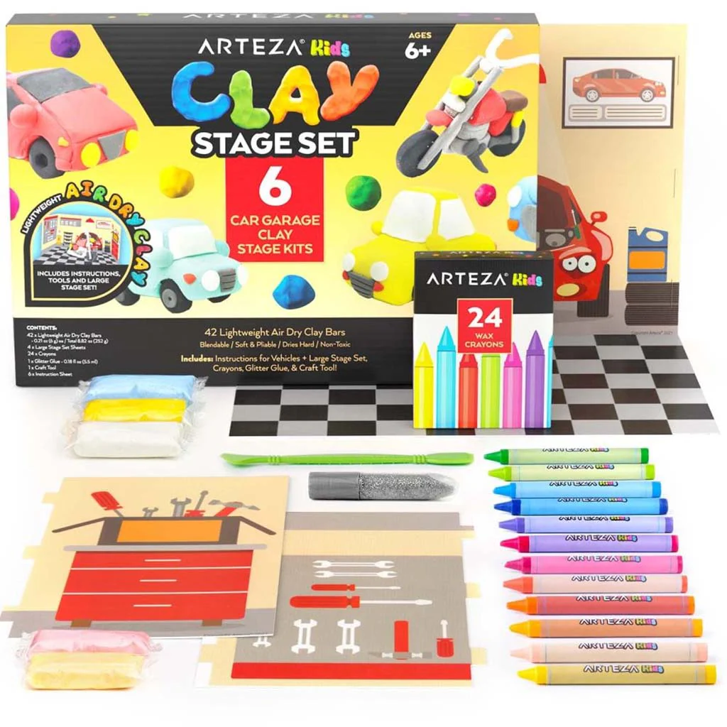 Clay Kit Car Garage