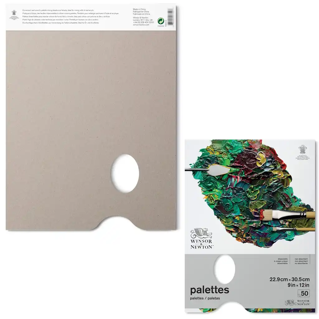 Winsor & Newton Tear Off Palettes 9in x 12in