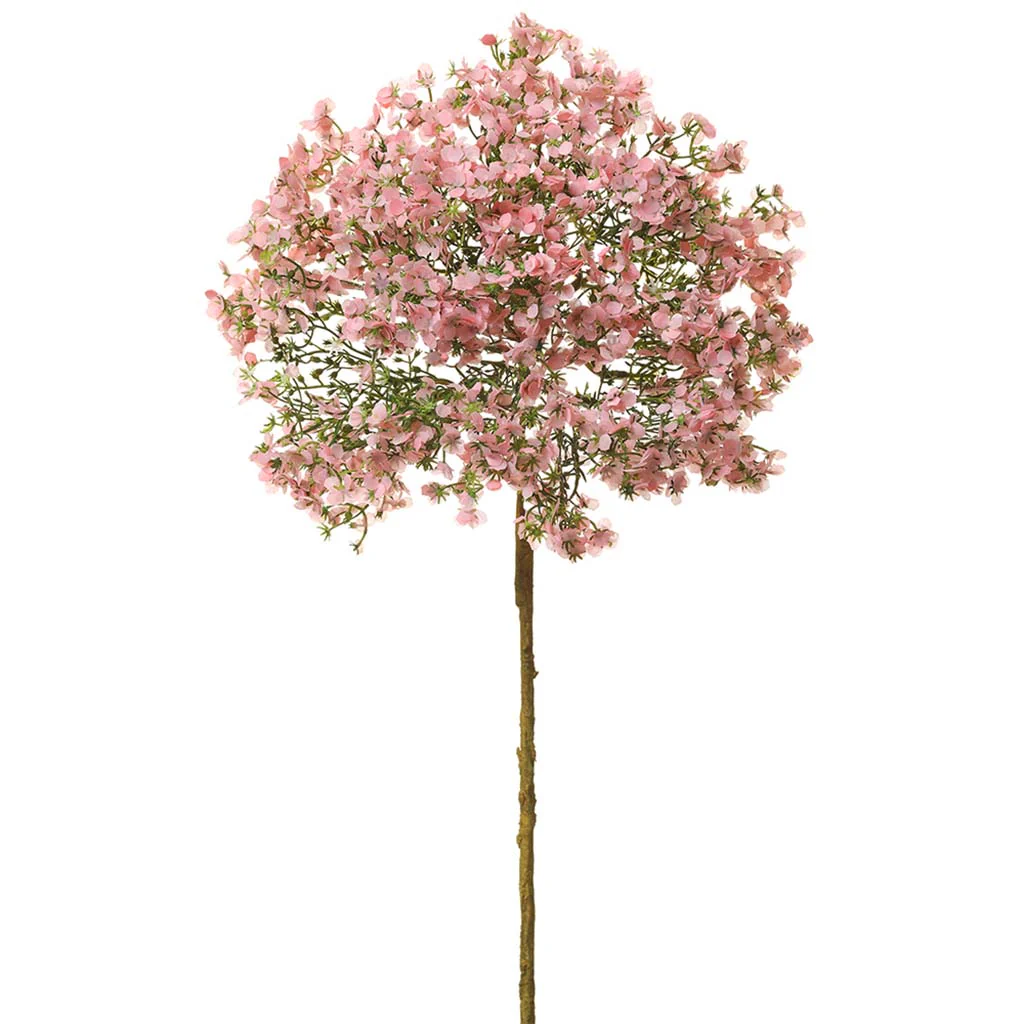 Mini Blossom Spray 18in Pink