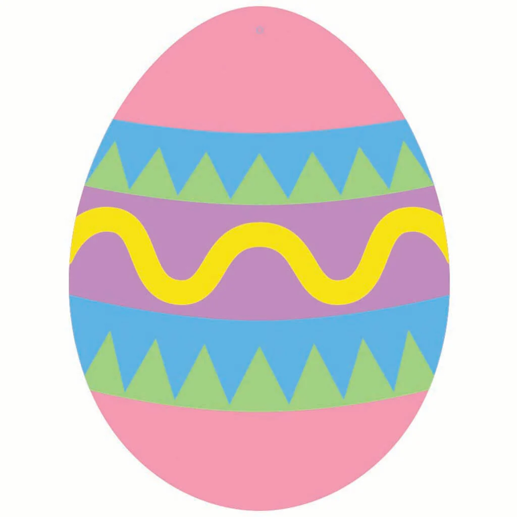 Easter Egg Plaque
