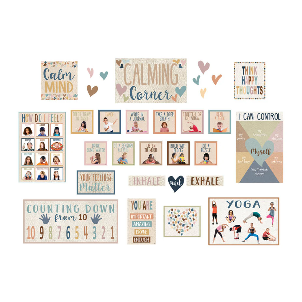 Everyone is Welcome Calming Corner Bulletin Board