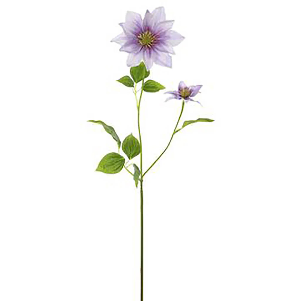 Clematis Spray 34.25in Lavender