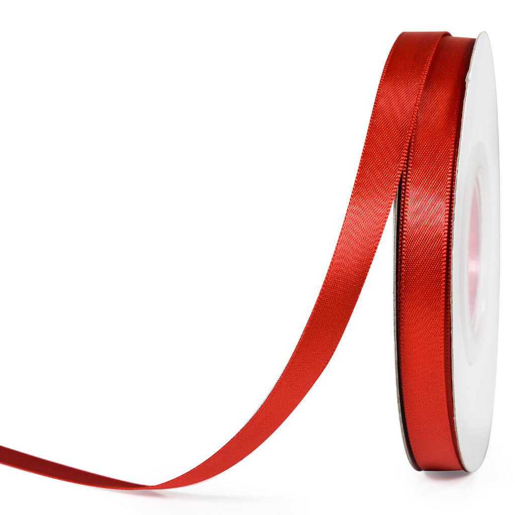 Seasonal Decor: Poly-Satin Ribbons, 3/8inX5yds - Image 3