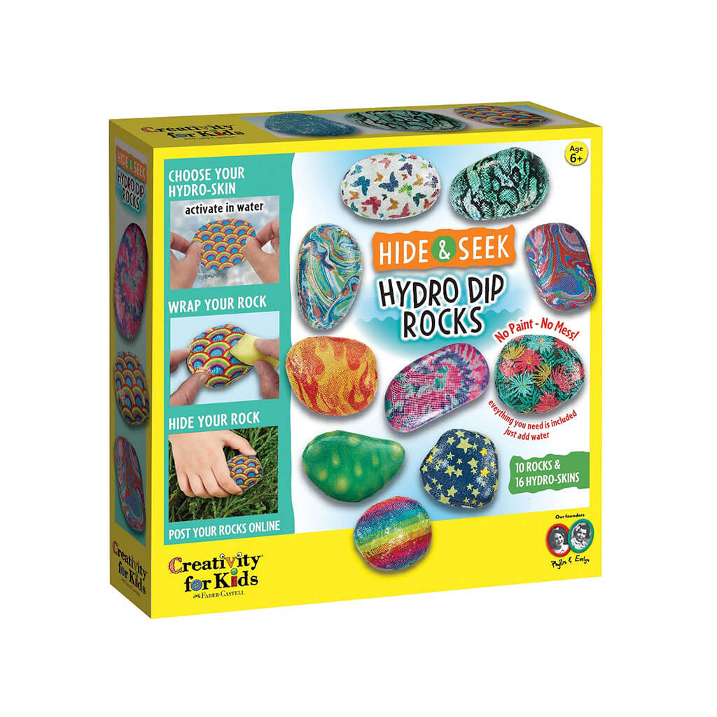 Hide & Seek Hydro Dip Rocks