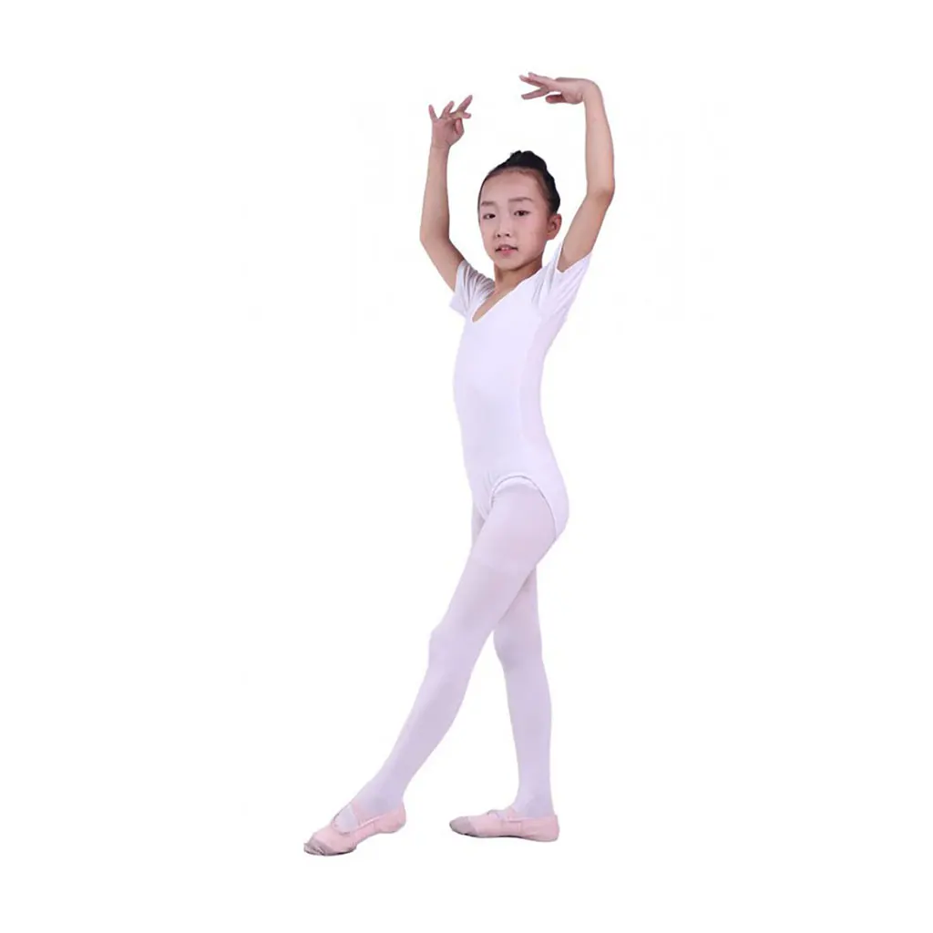 Pink Short Sleeve Leotard - Image 2