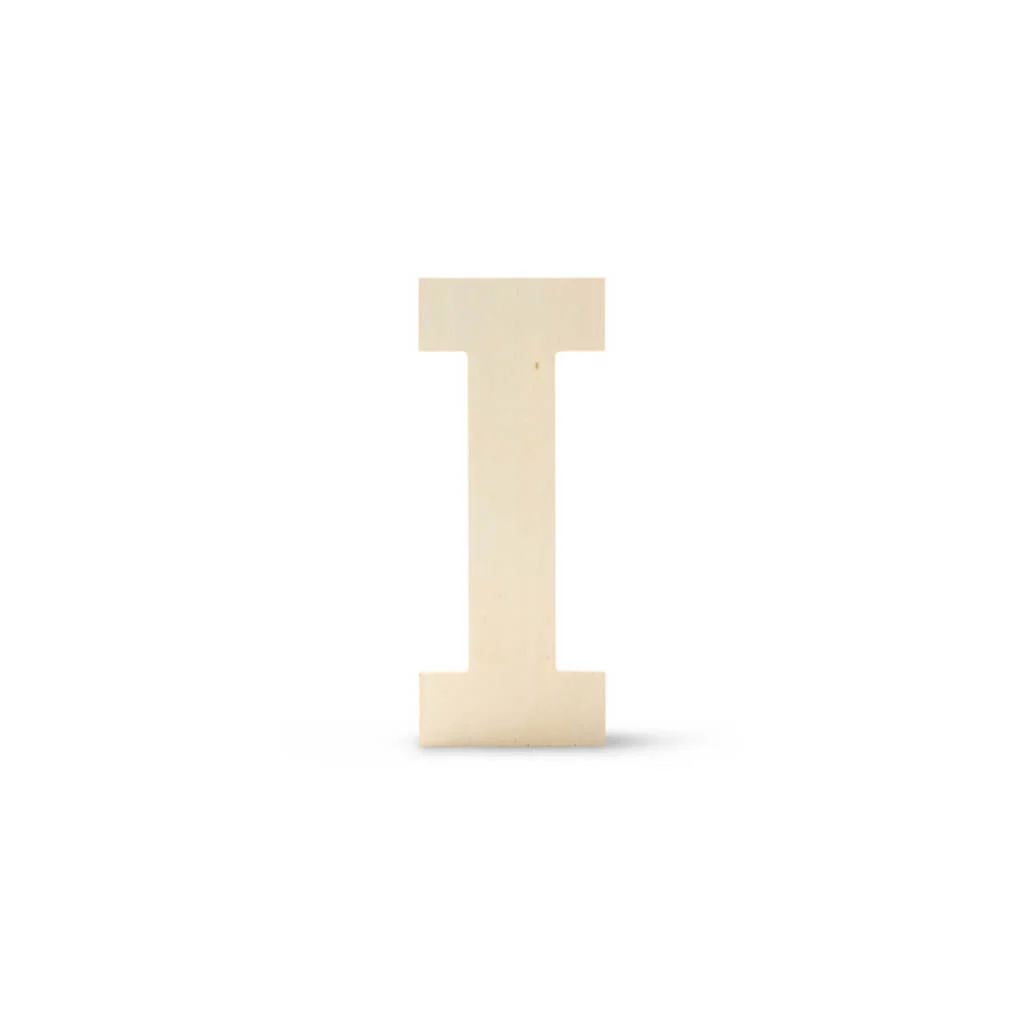 Wood Uppercase Wide Serif I